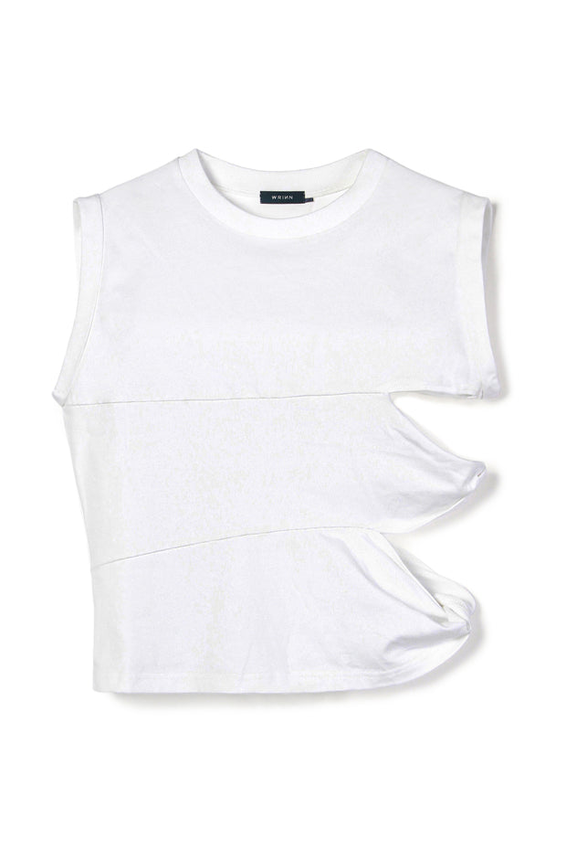 【先行予約】ツイスト Tee White