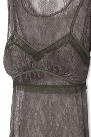 【先行予約】レイヤードタンク Gray Beige