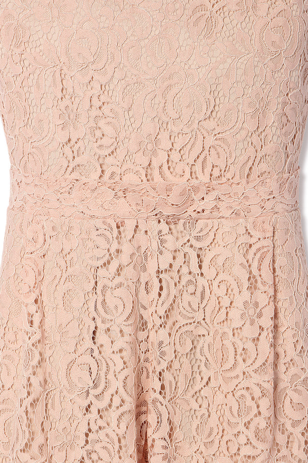 【先行予約】レースオールインワン Pink