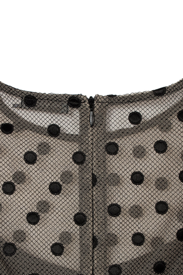 【先行予約】バルーンスリーブボディスーツ Black