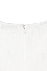 【先行予約】バルーンスリーブボディスーツ Off White