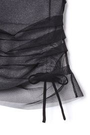 【先行予約】アシメチュールレイヤード　Black