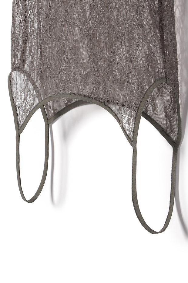 【先行予約】レイヤードタンク Gray Beige