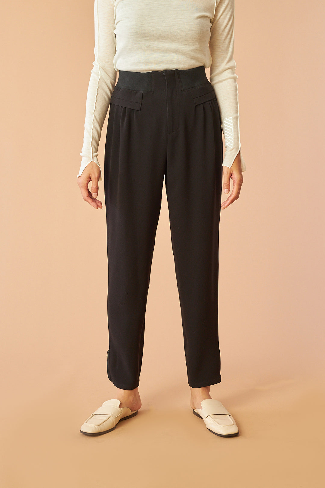 ウエストリブ パンツ Black – WRINN OFFICIAL