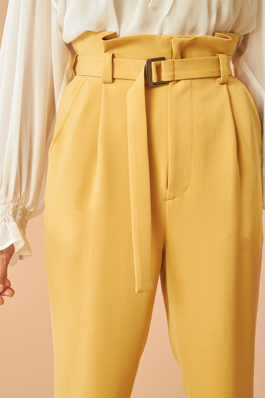 ウエスト タック パンツ Yellow – WRINN OFFICIAL