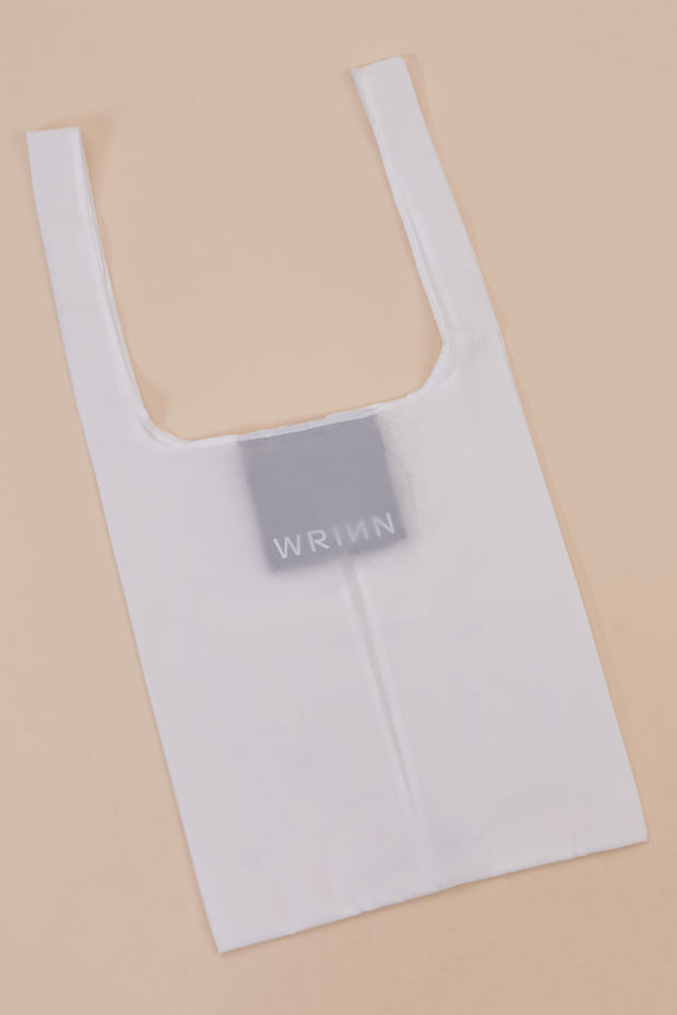 Recycled Polyester Eco Bag White