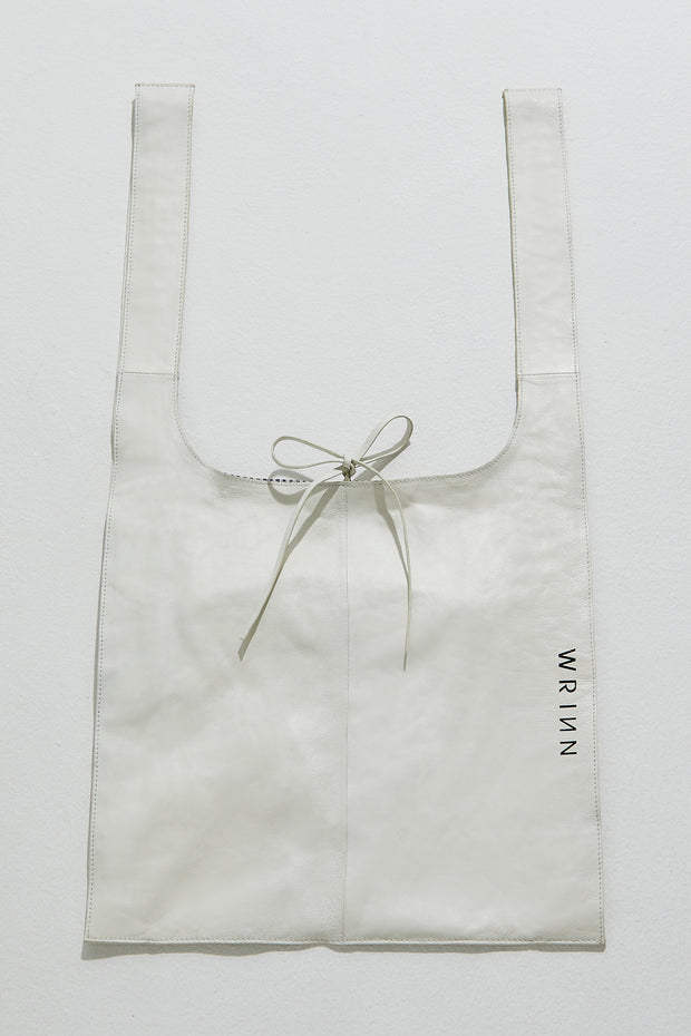 Revive Leather Bag Off White